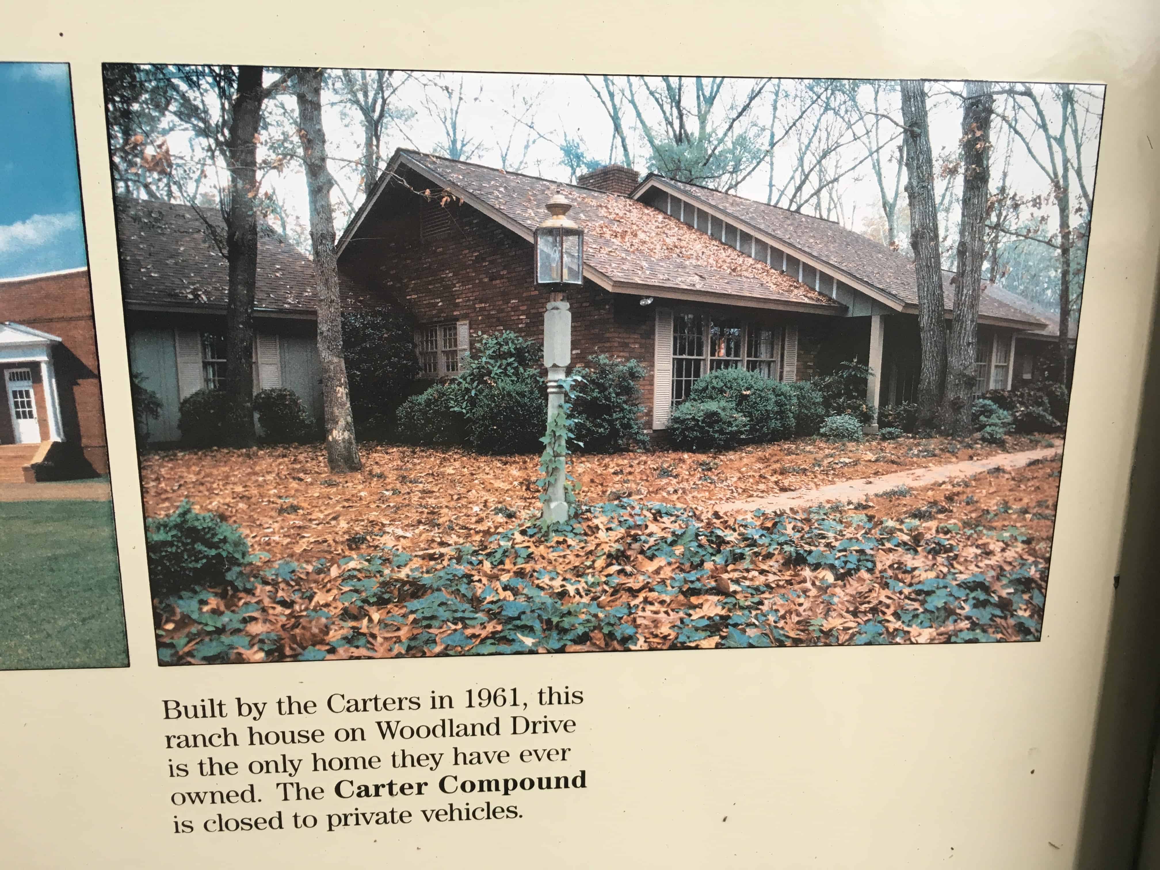 Photo of the Carter Compound in Plains, Georgia