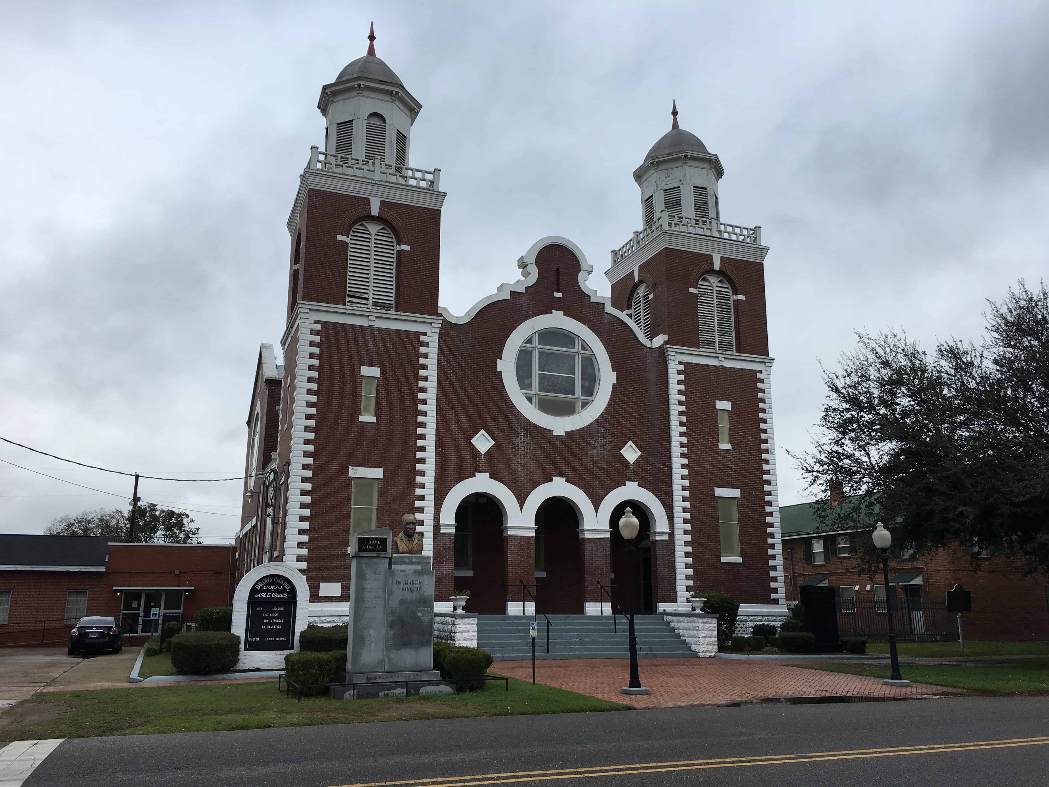 Brown Chapel A.M.E. Church in Selma, Alabama