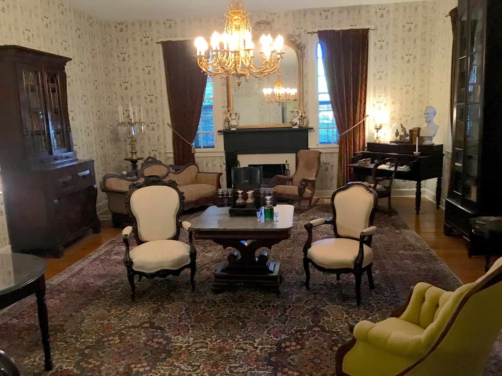 Parlor at the First White House of the Confederacy in Montgomery, Alabama