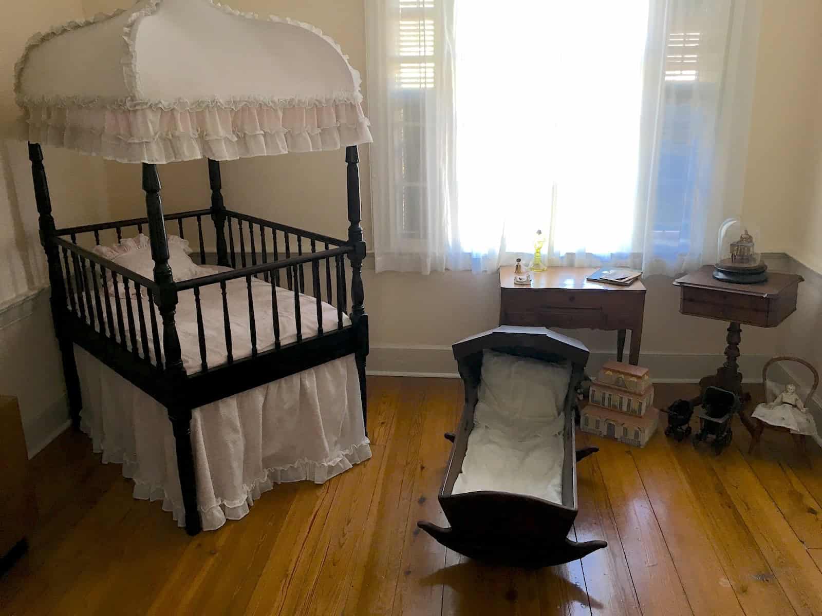 Nursery at the First White House of the Confederacy in Montgomery, Alabama