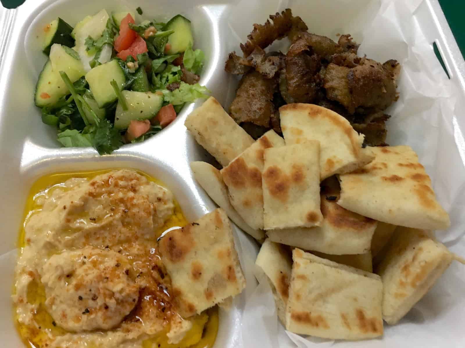 Lamb plate at NYC Gyro