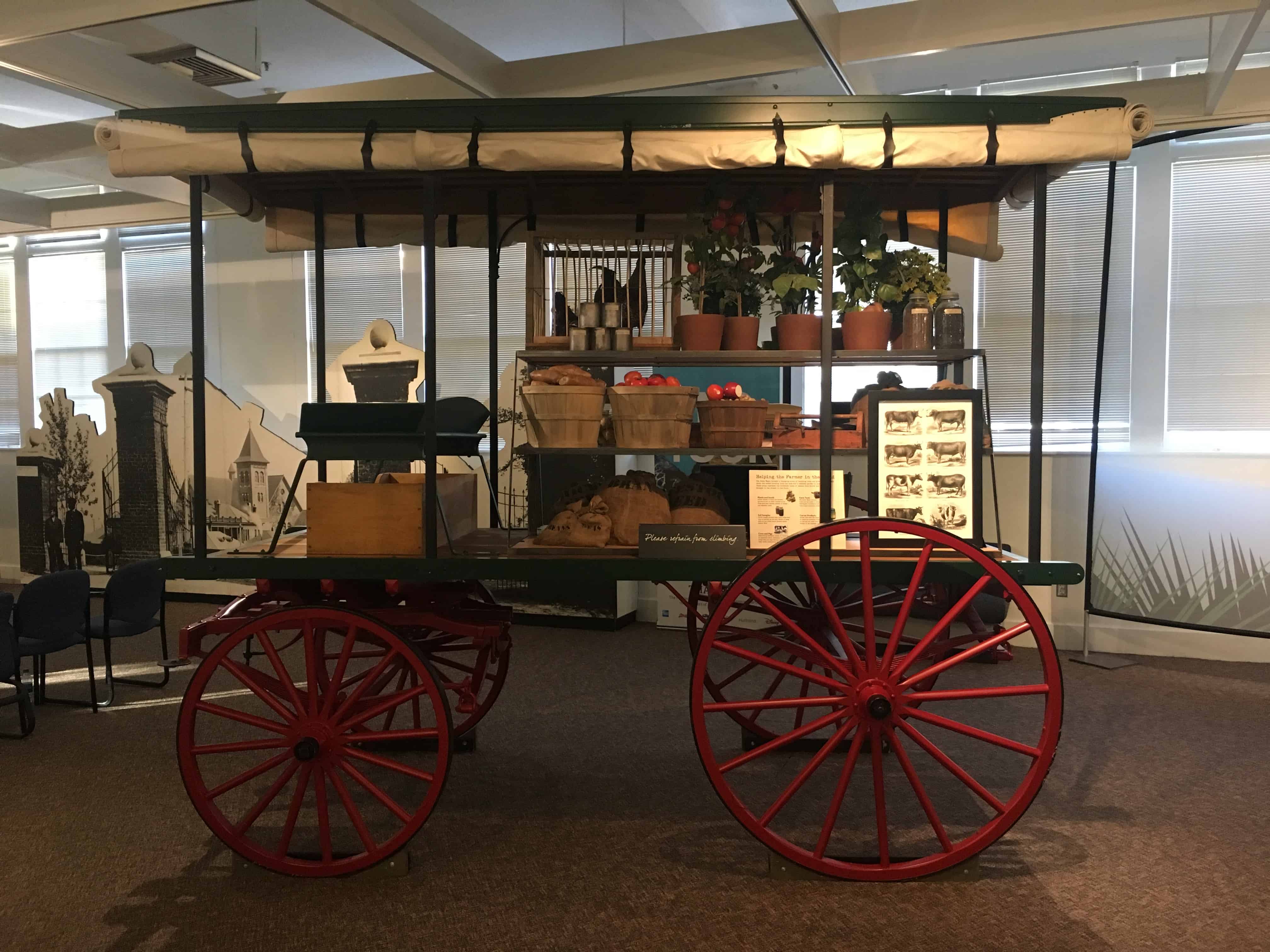 Carriage at the George Washington Carver Museum