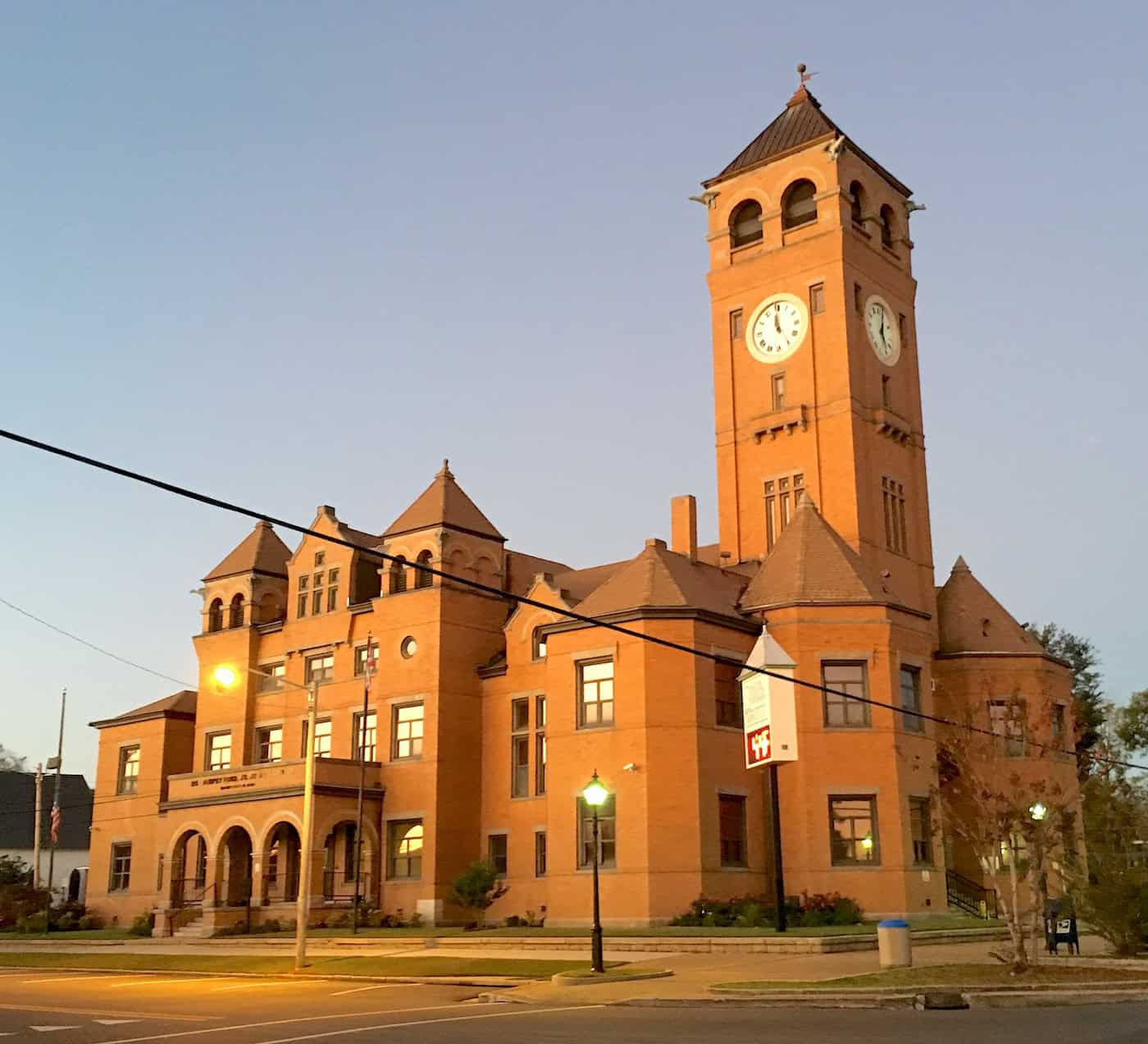 Macon County Courthouse in Tuskegee, Alabama