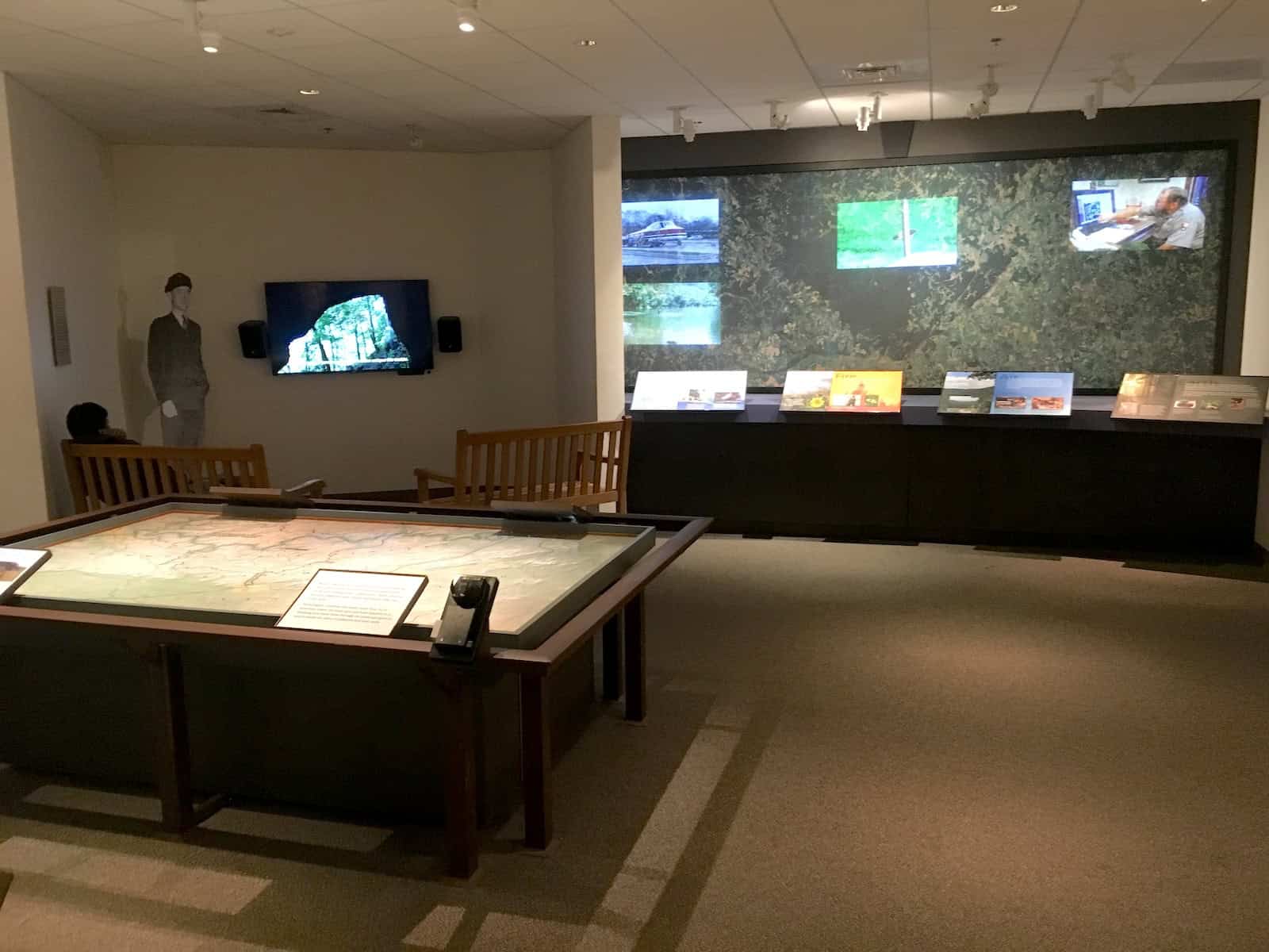 Museum at Mammoth Cave National Park in Kentucky