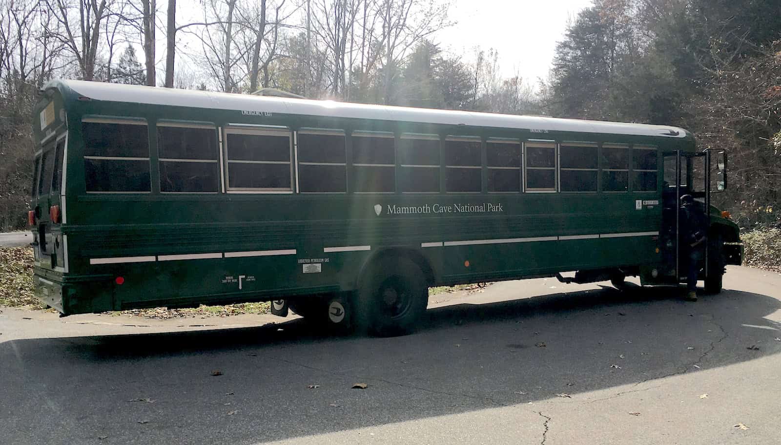 Mammoth Cave bus