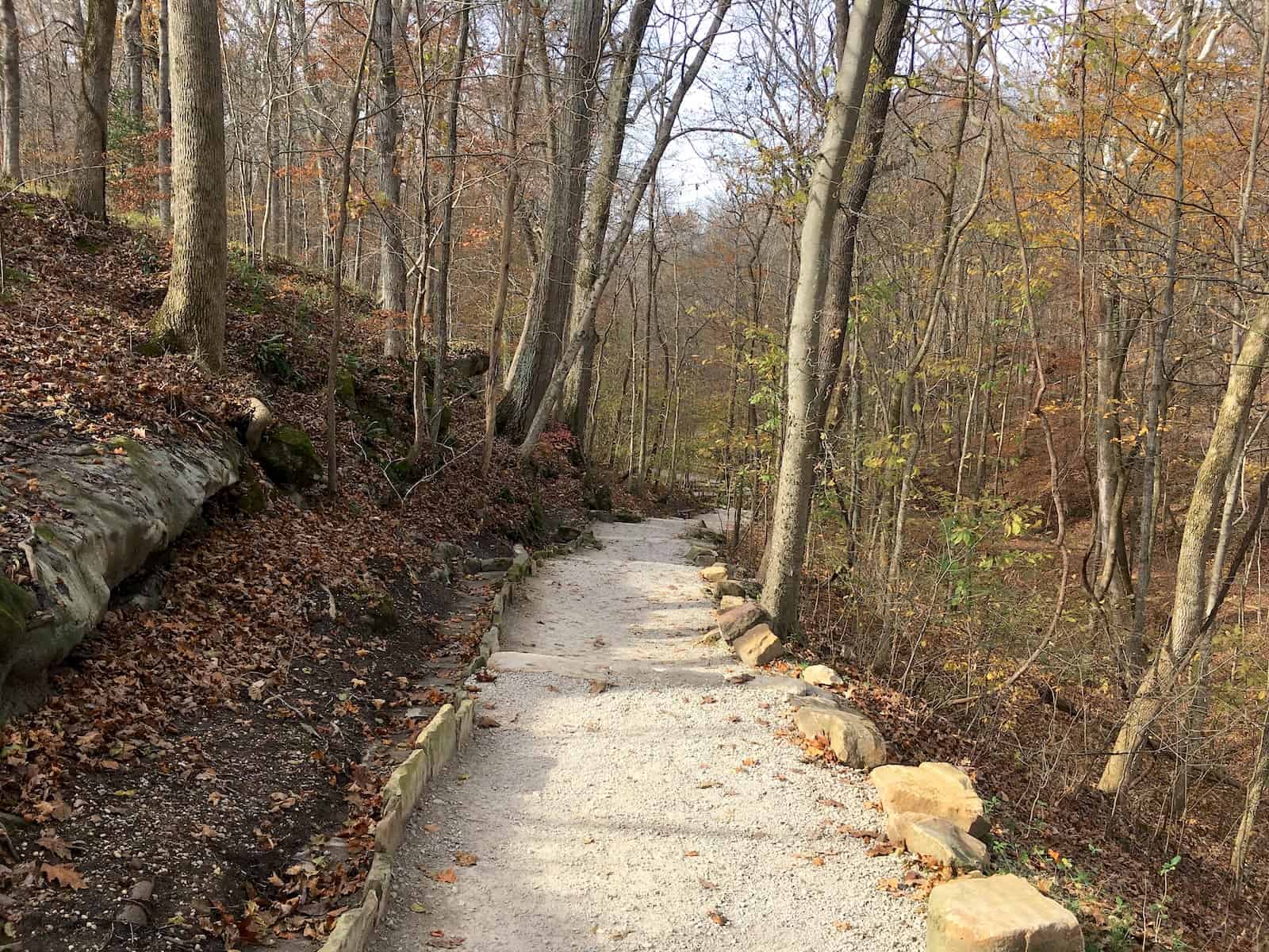 Old Guides Trail at Mammoth Cave National Park in Kentucky