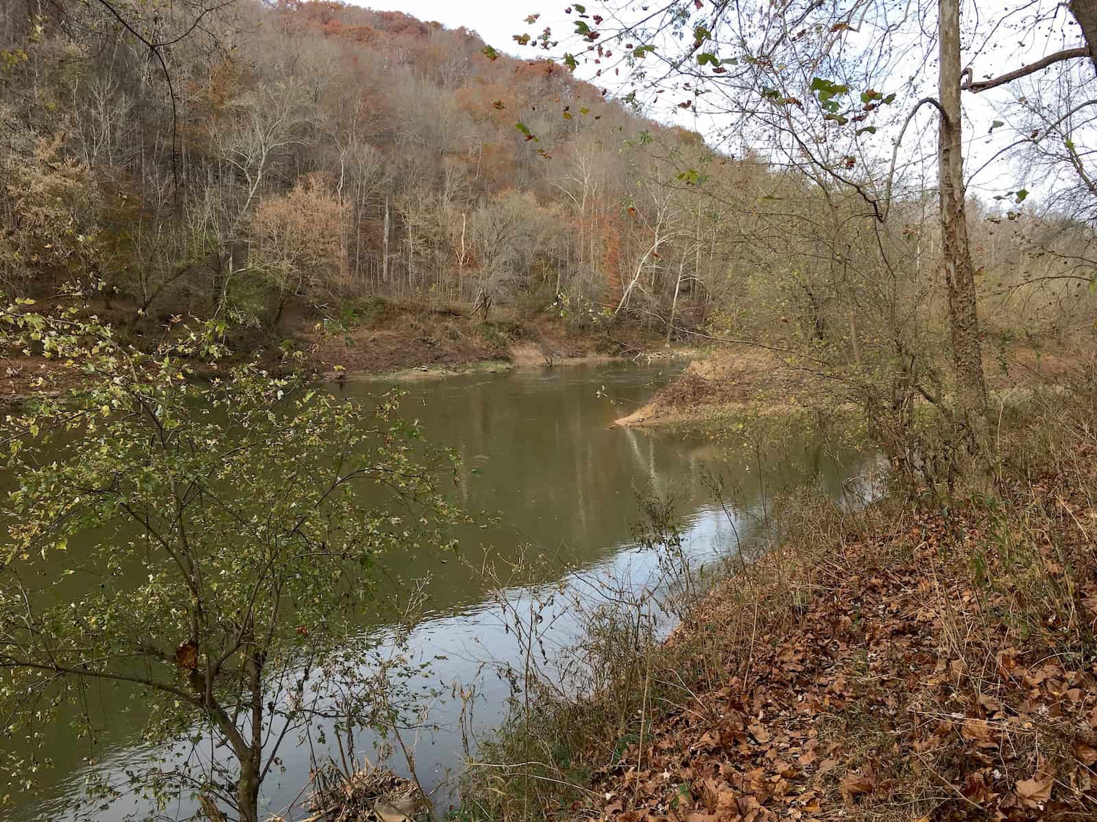 Green River at Mammoth Cave National Park in Kentucky