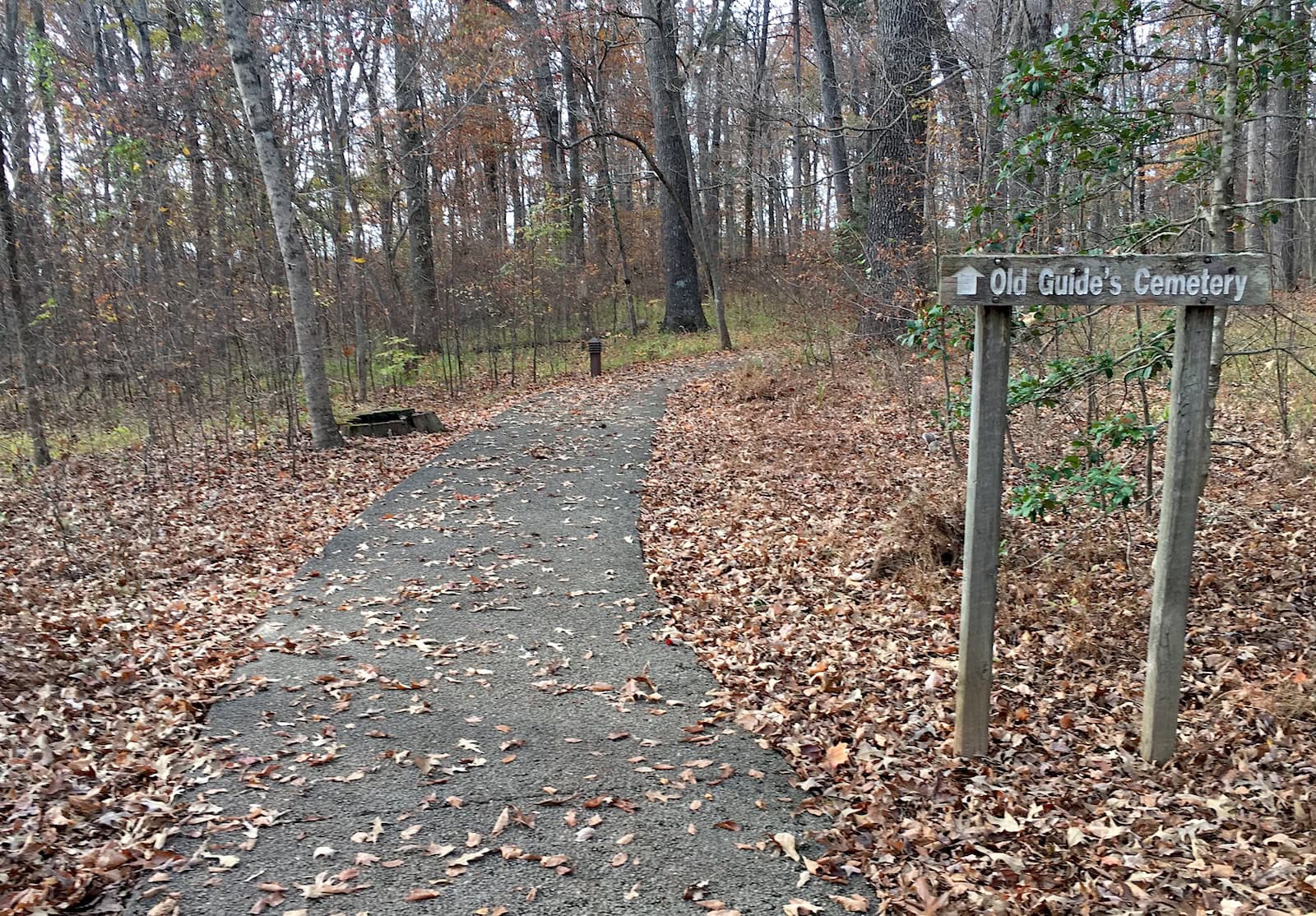 Trail to the Old Guide's Cemetery