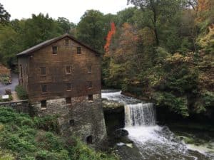 Lanterman's Mill at Mill Creek Park in Youngstown, Ohio