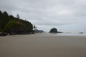 Second Beach in Olympic National Park, Washington