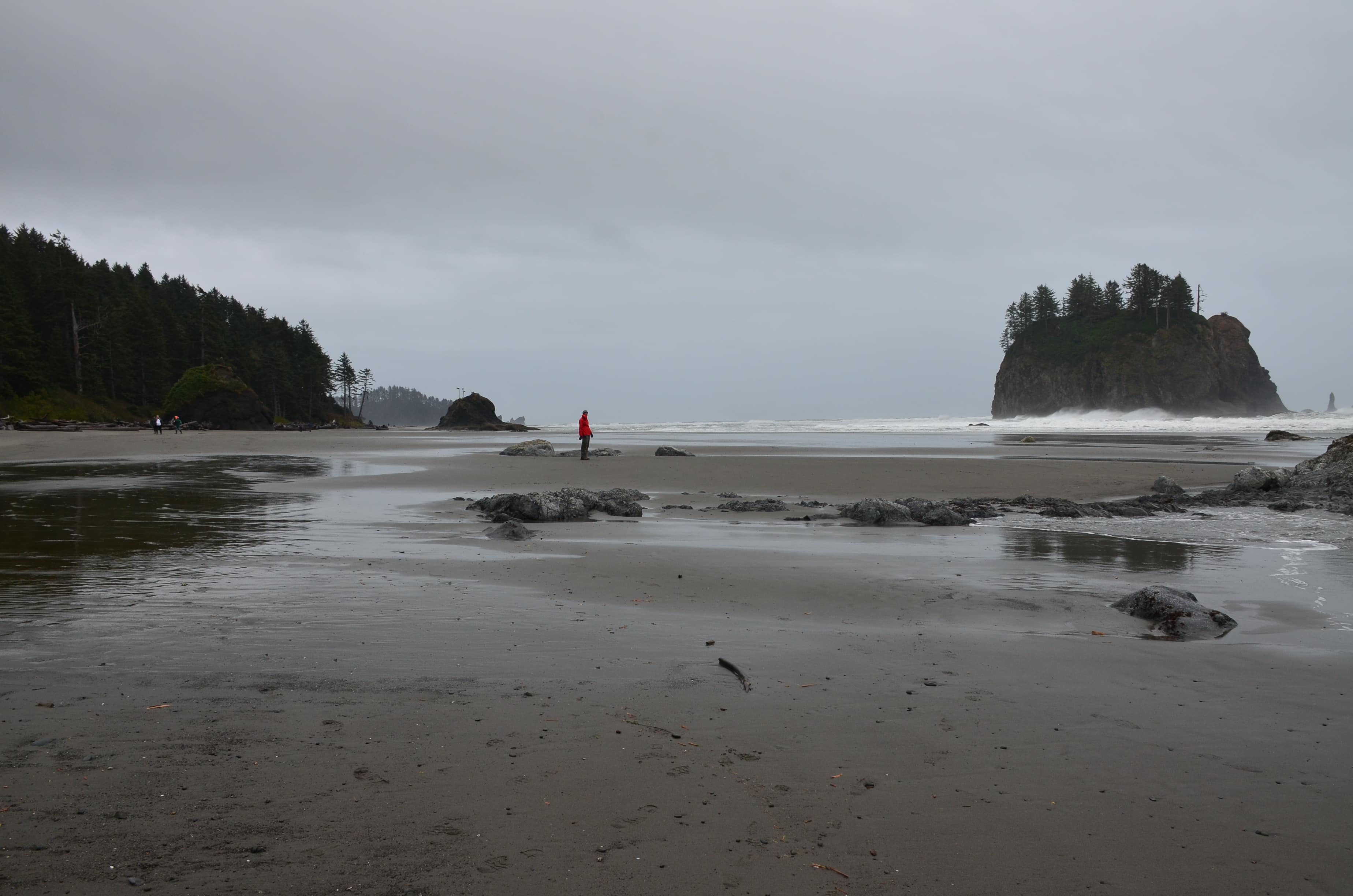 Second Beach at Olympic National Park in Washington