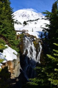 Myrtle Falls at Paradise, Mount Rainier National Park, Washington