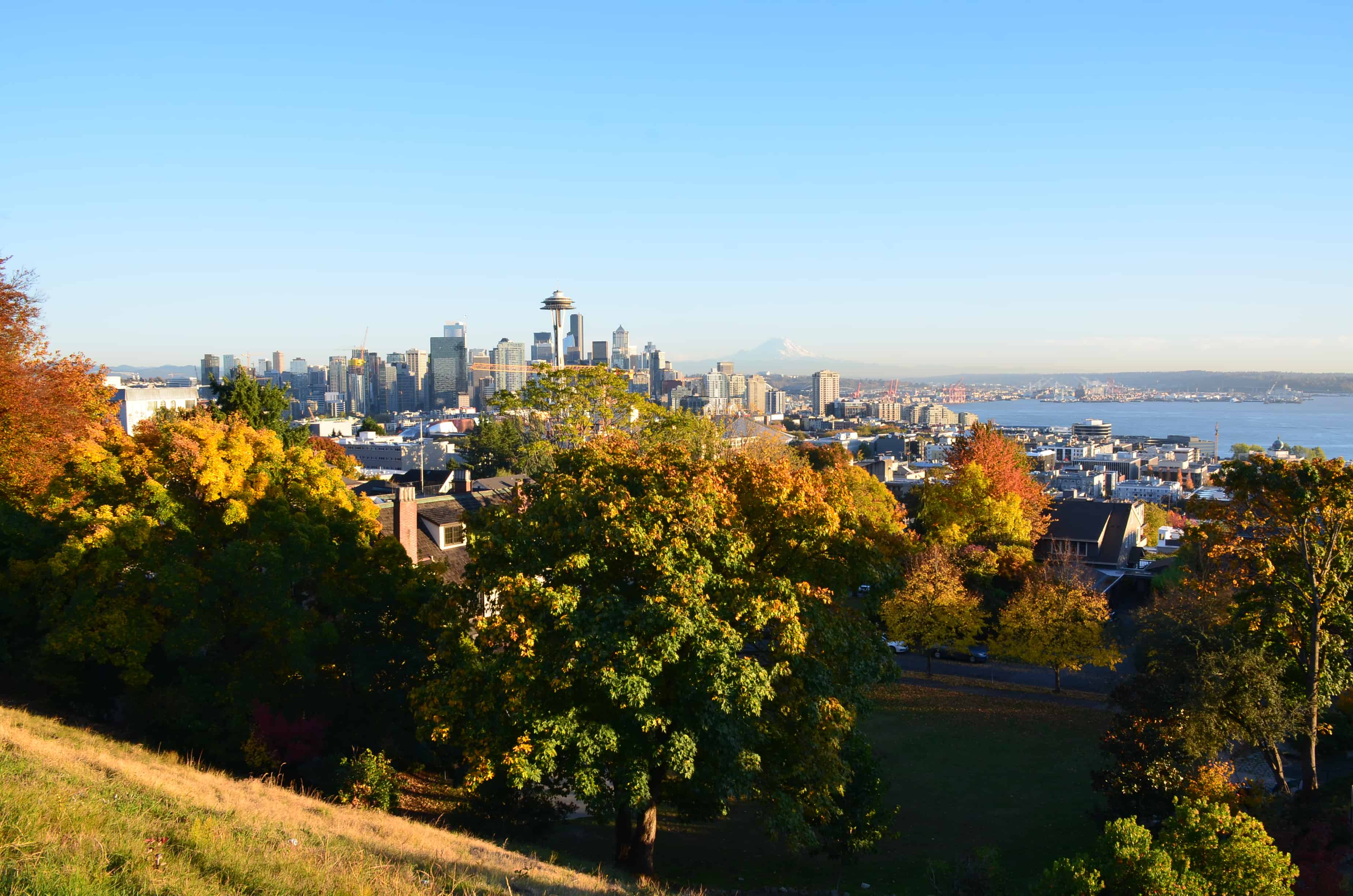 The view from Kerry Park in Seattle, Washington