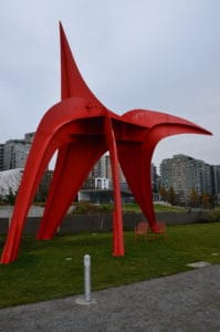 Eagle by Alexander Calder at Olympic Sculpture Park in Seattle, Washington