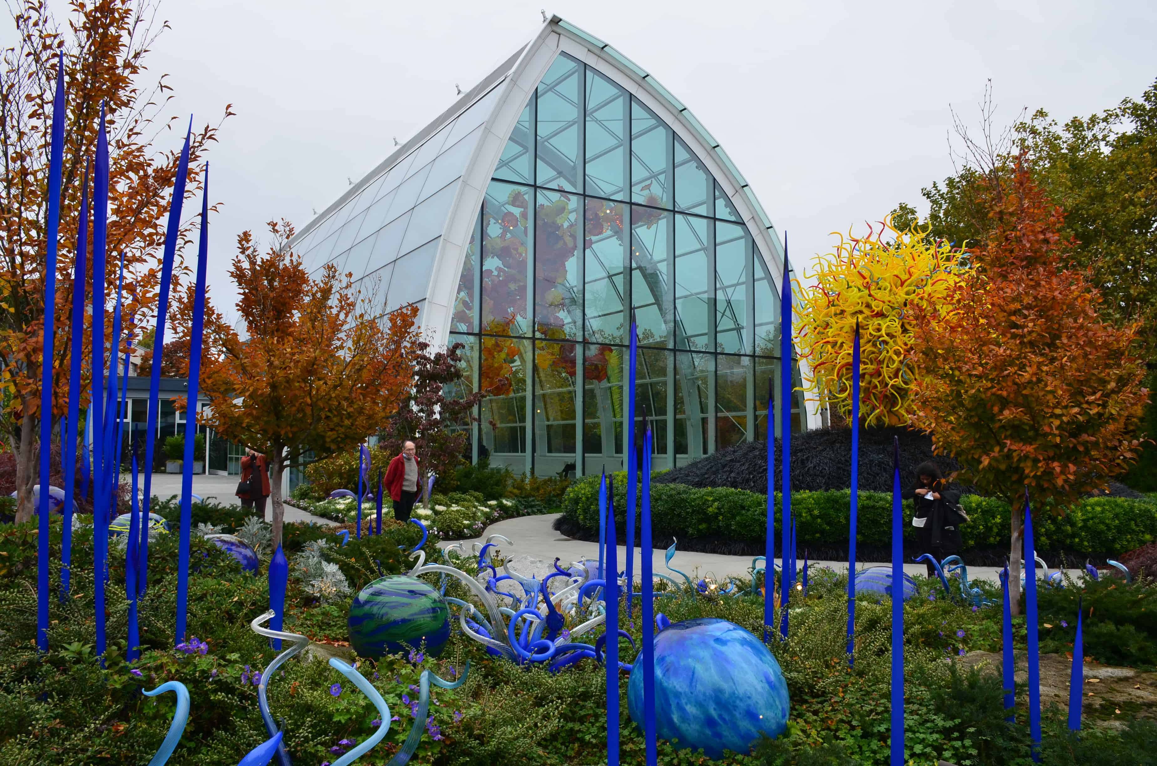 Glasshouse at Chihuly Garden and Glass in Seattle, Washington