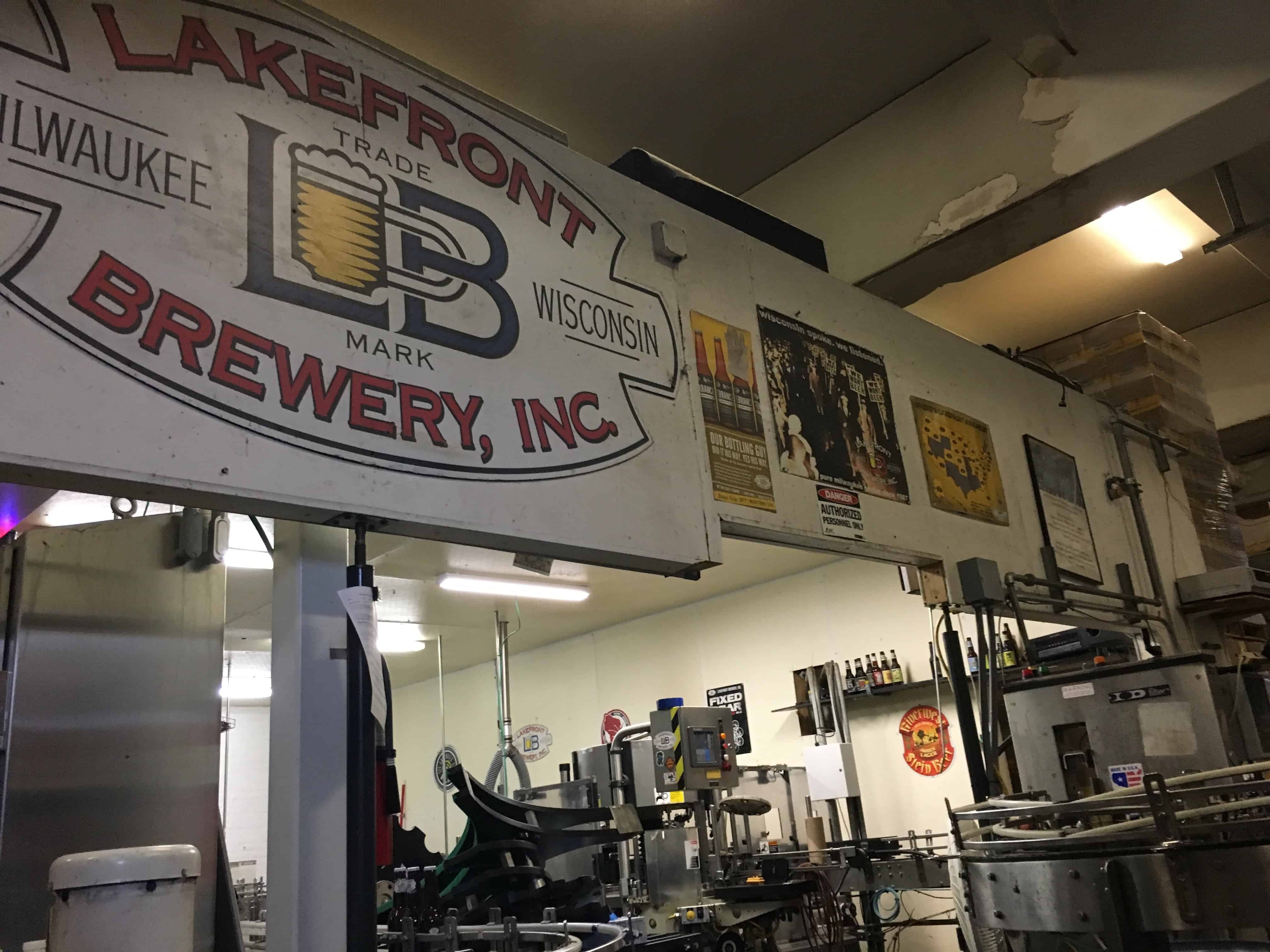 Lakefront Brewery in Milwaukee, Wisconsin