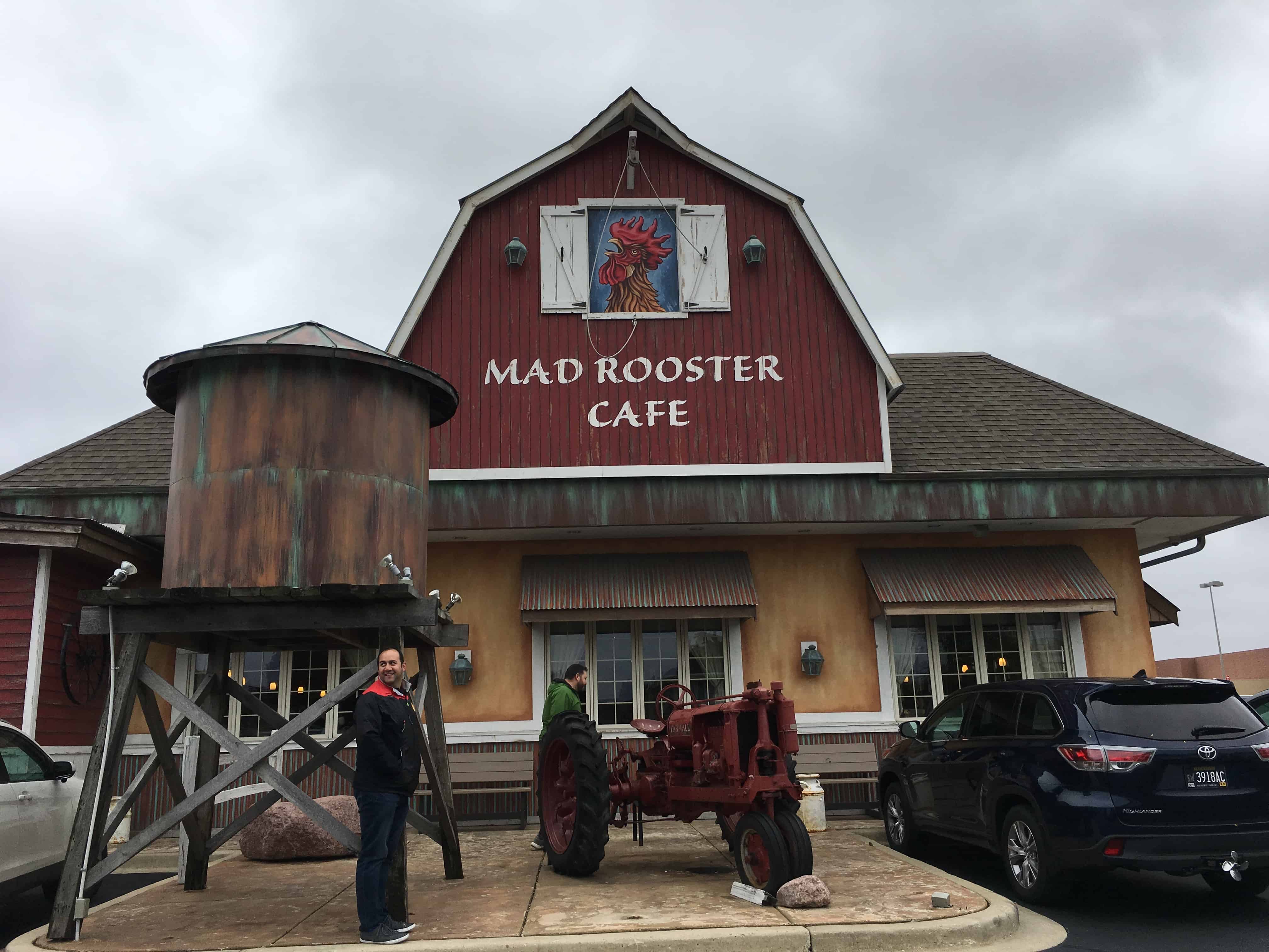 Mad Rooster Café in West Milwaukee, Wisconsin