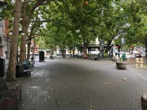 Pioneer Square in Seattle, Washington