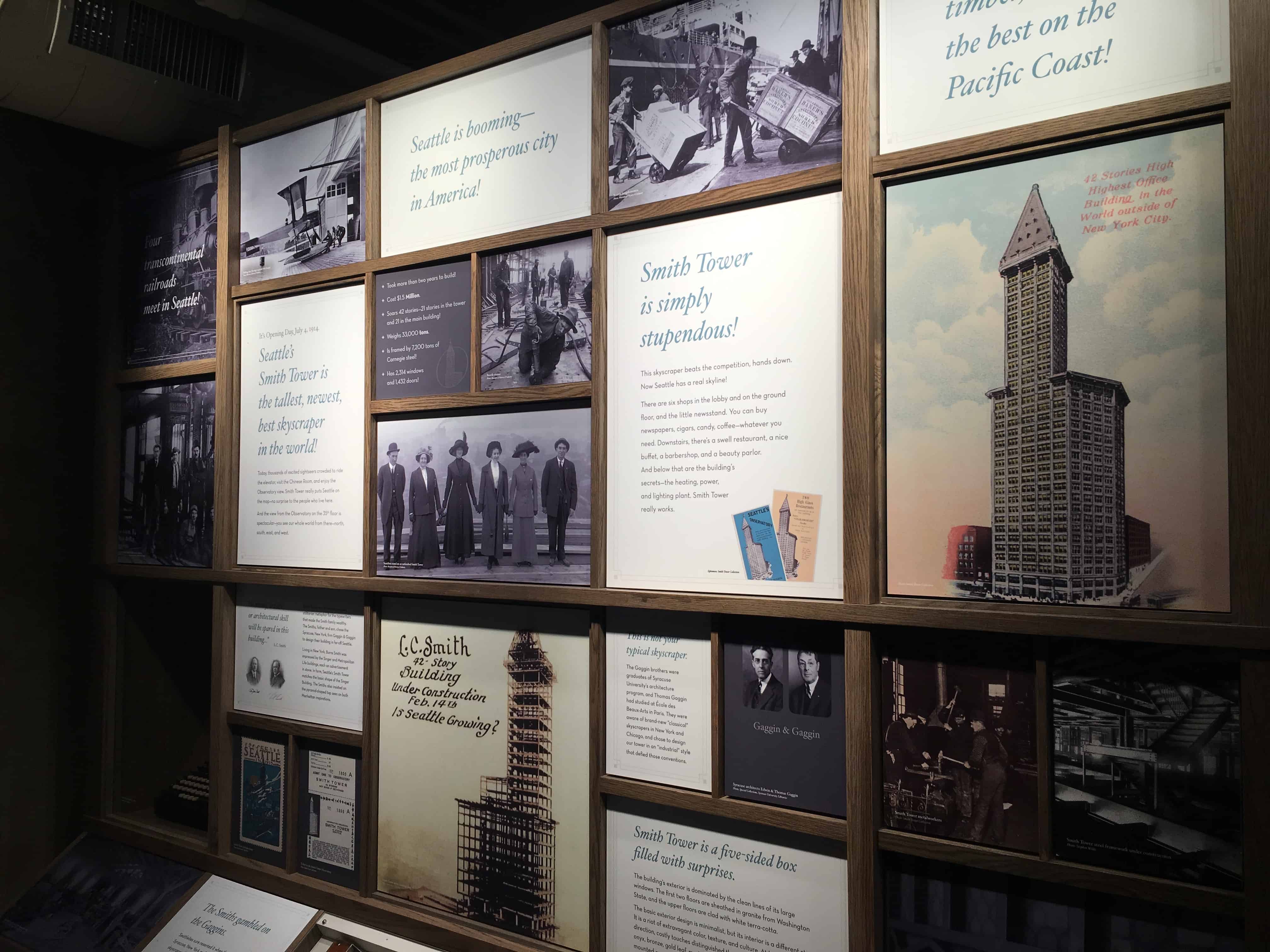 Museum at the Smith Tower in Seattle, Washington