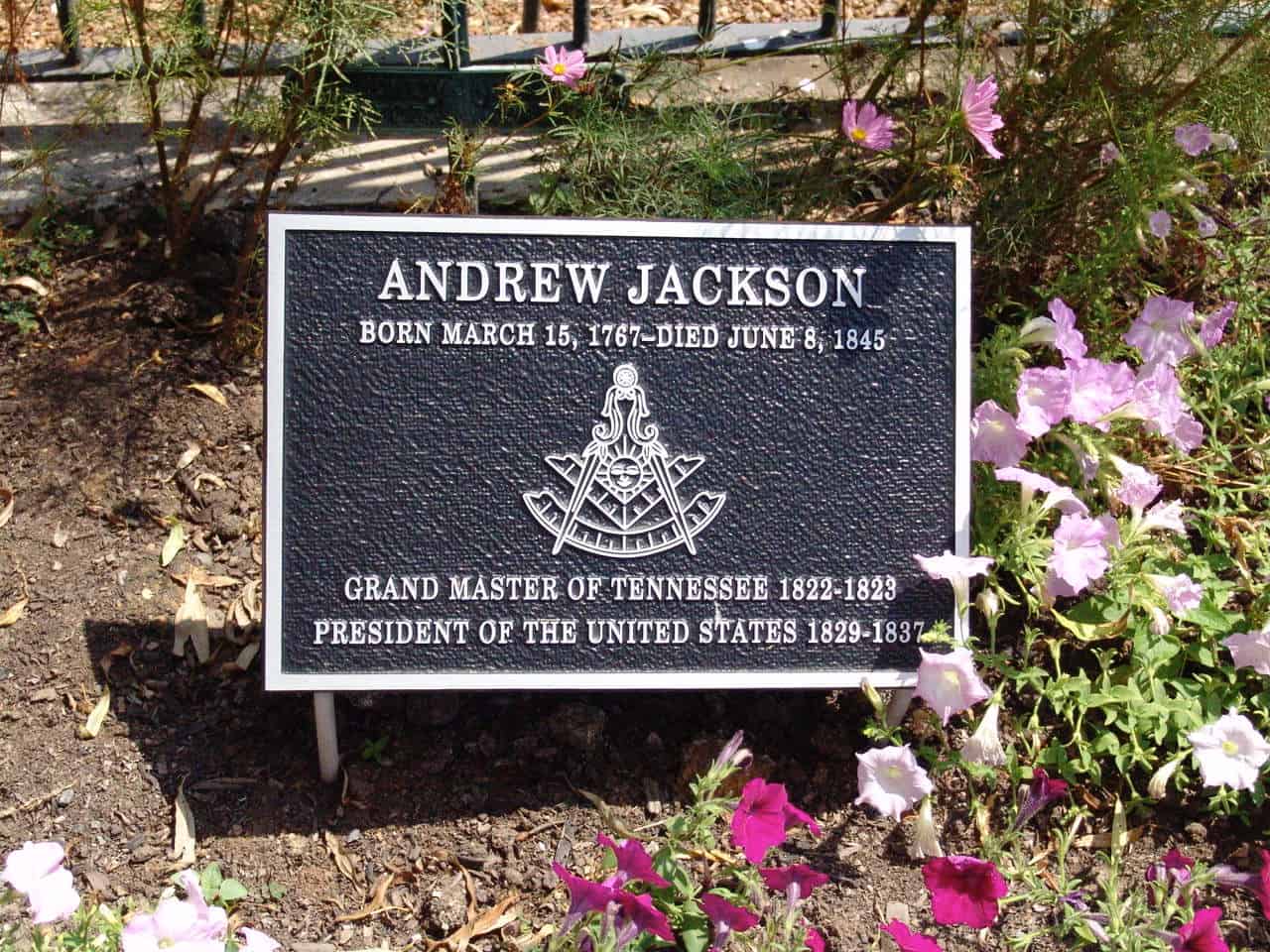 Tomb of Andrew Jackson at The Hermitage in Nashville, Tennessee
