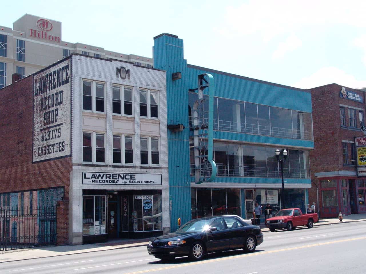 Lower Broadway in 2006 in Nashville, Tennessee