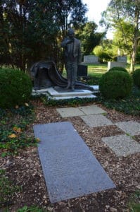 Frito-Lay Magician's grave at Cave Hill Cemetery in Louisville, Kentucky