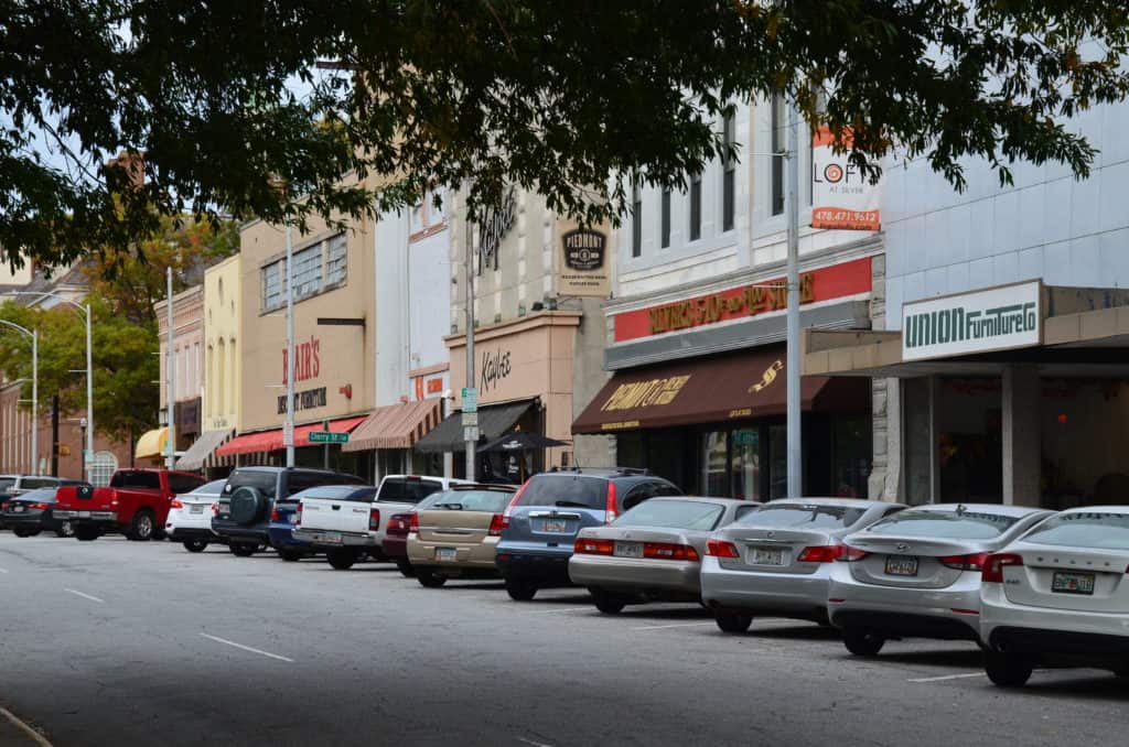 3rd Street in Macon, Georgia