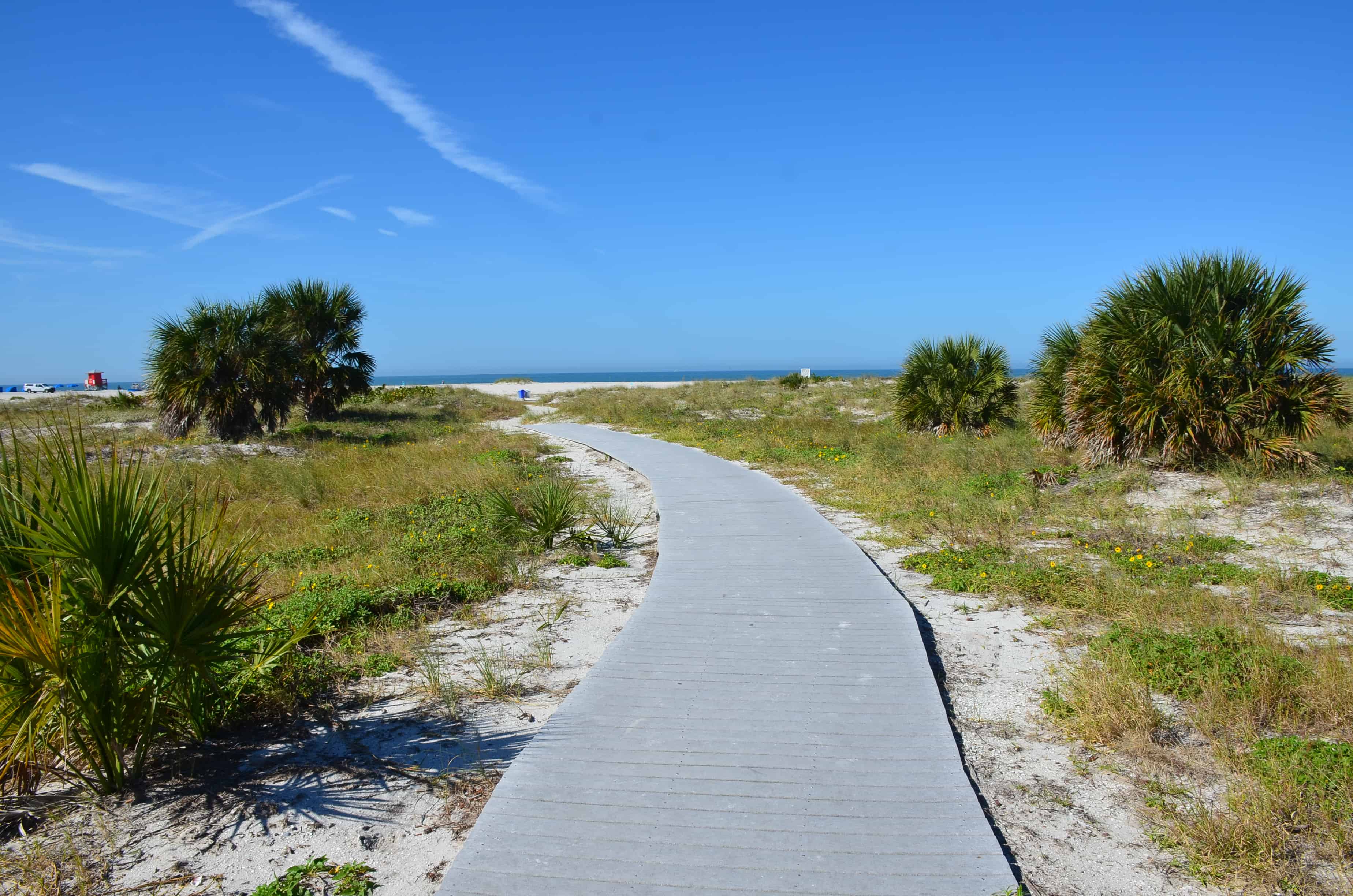 Sand Key Park at Clearwater Beach, Florida