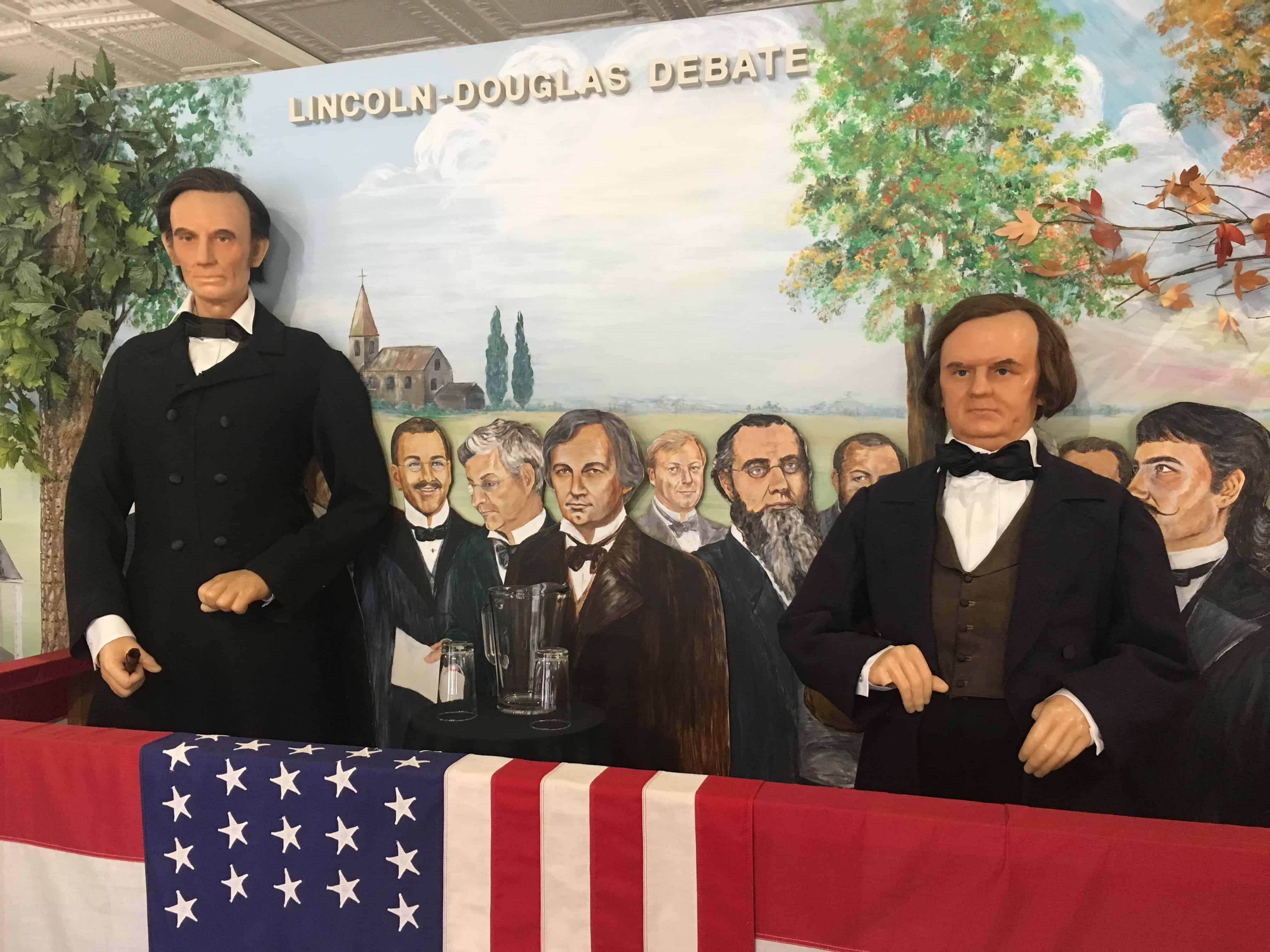 Lincoln-Douglas Debates at the Lincoln Museum in Hodgenville, Kentucky