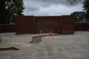 POW memorial at the National Prisoner of War Museum at Andersonville National Historic Site in Georgia