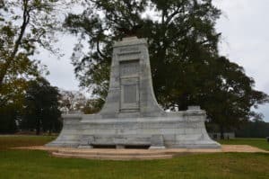 Wisconsin monument at Andersonville National Historic Site in Georgia
