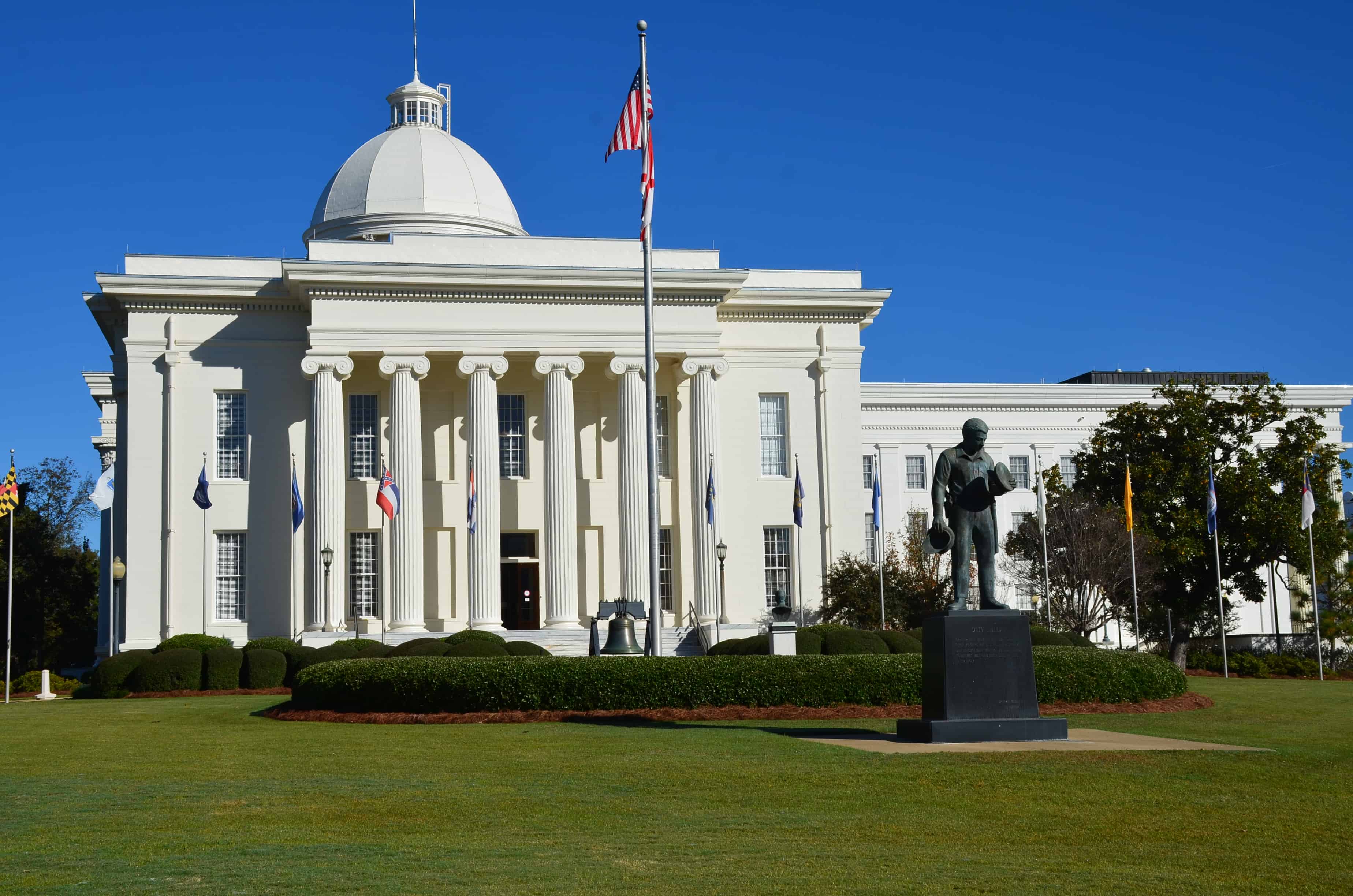 Alabama State Capitol in Montgomery, Alabama