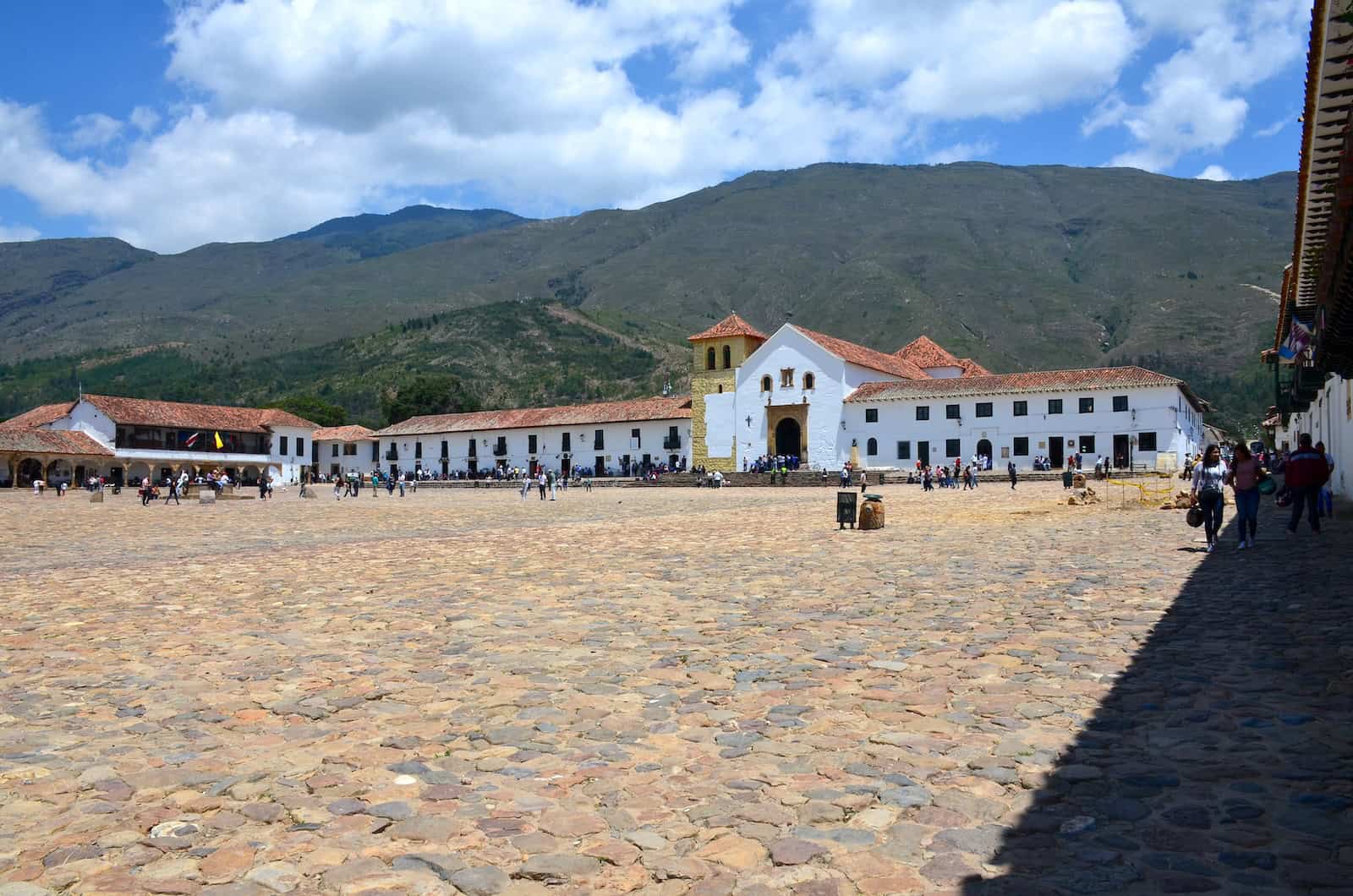 Plaza Mayor in Villa de Leyva, Boyacá, Colombia