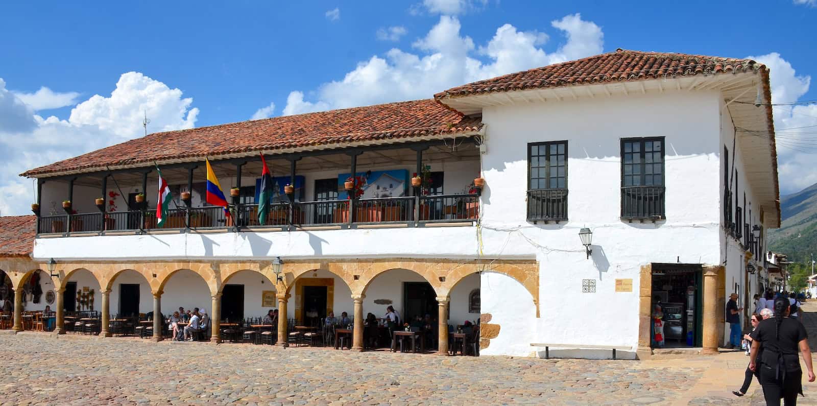 Town Hall in Villa de Leyva, Boyacá, Colombia