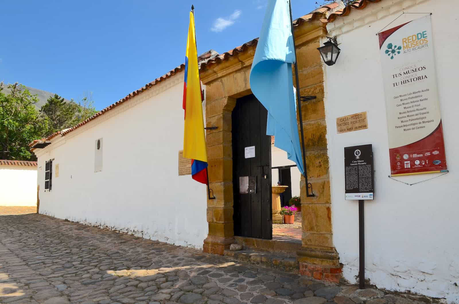 Antonio Ricaurte House Museum in Villa de Leyva, Boyacá, Colombia