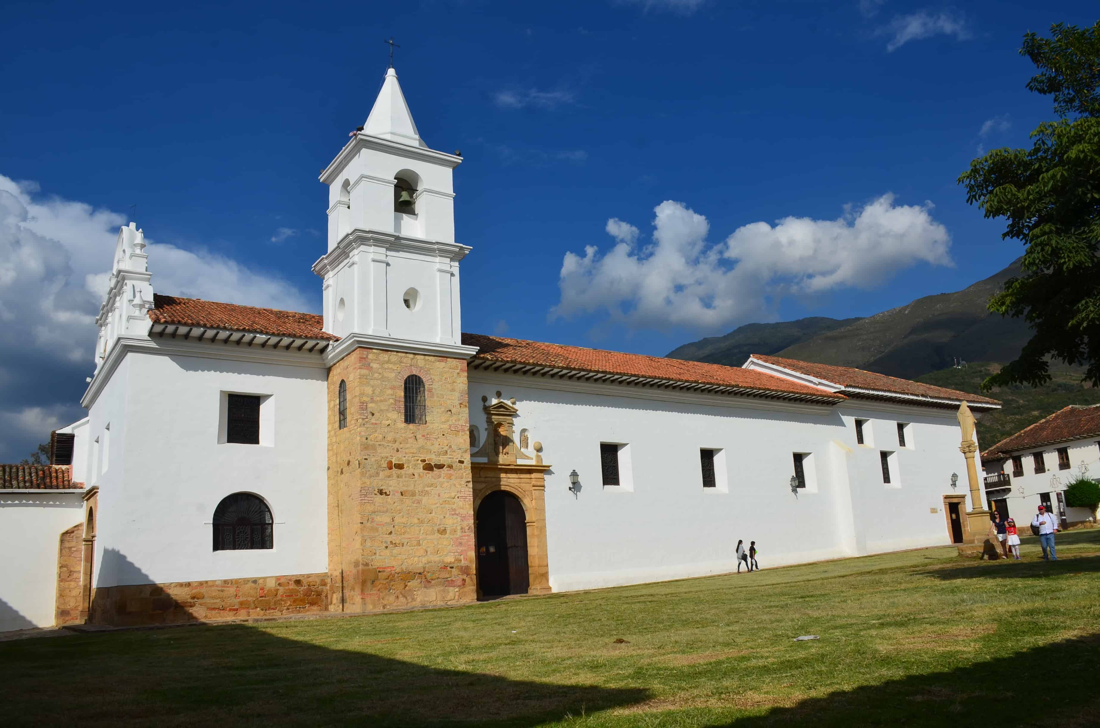 Church of Our Lady of Mount Carmel in Villa de Leyva, Boyacá, Colombia