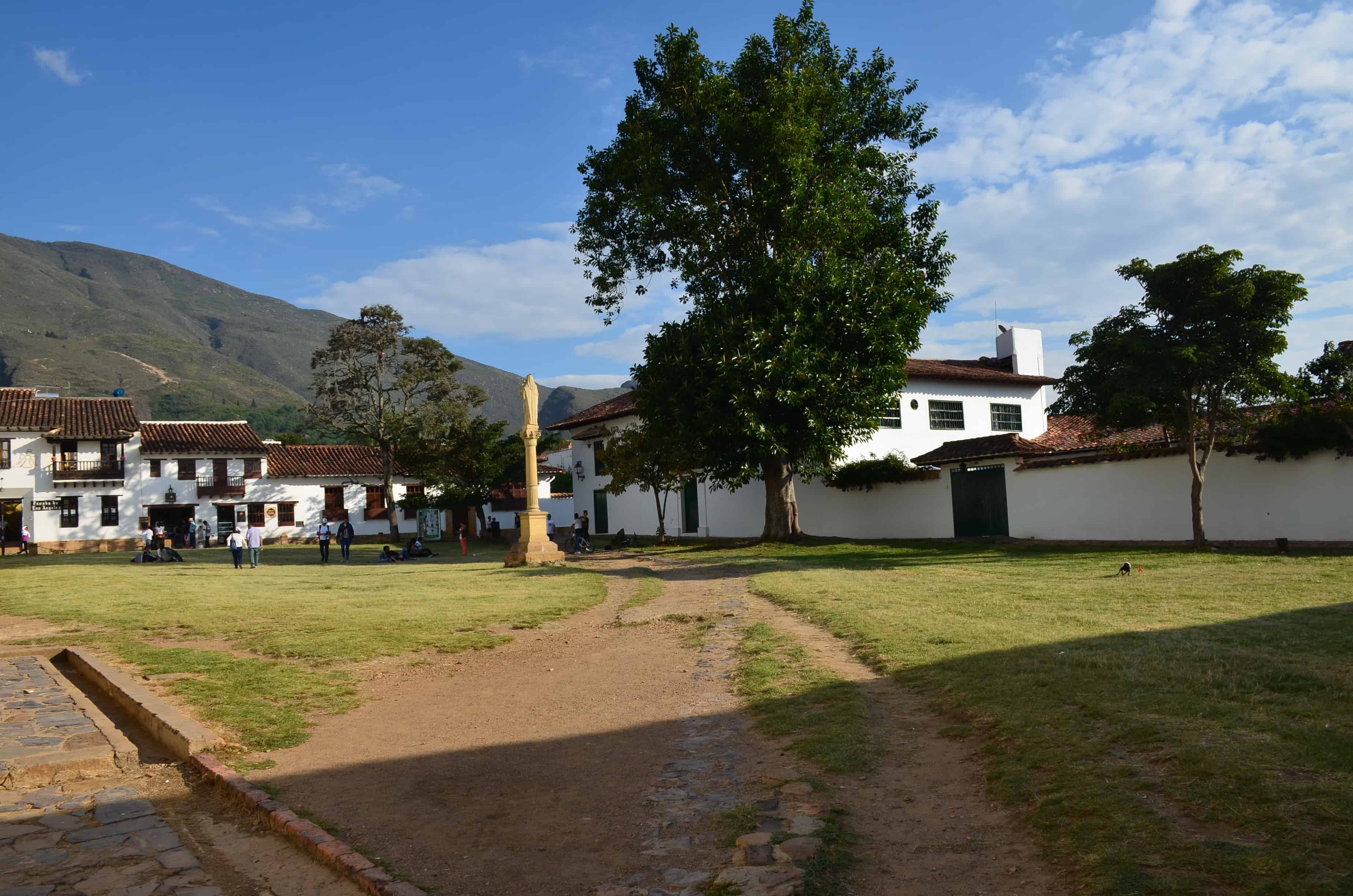 Plazuela del Carmen in Villa de Leyva, Boyacá, Colombia