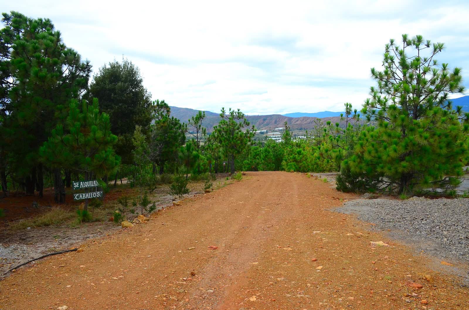 Trail at Pozos Azules