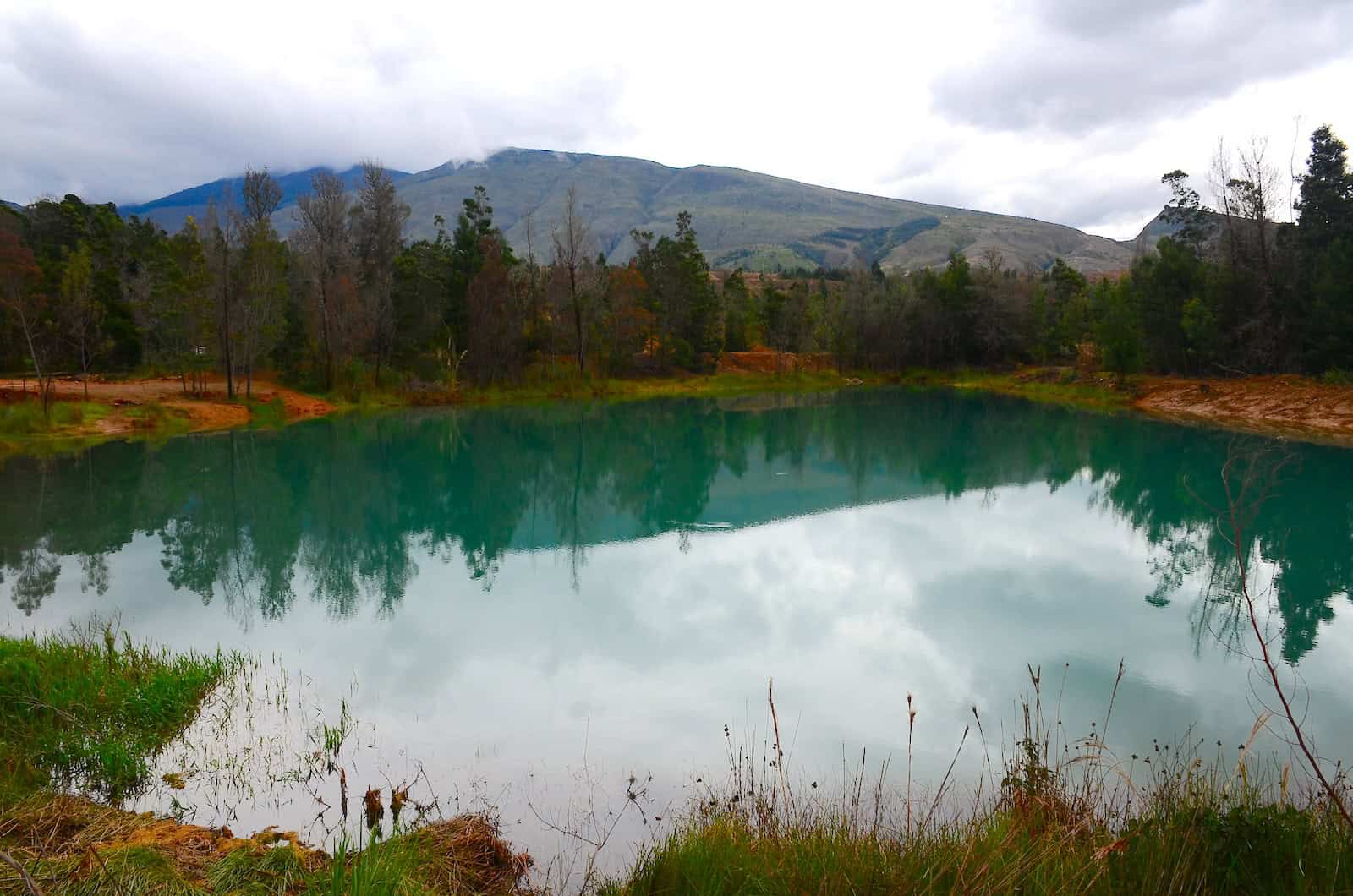 Pozo 4 at Pozos Azules near Villa de Leyva, Boyacá, Colombia