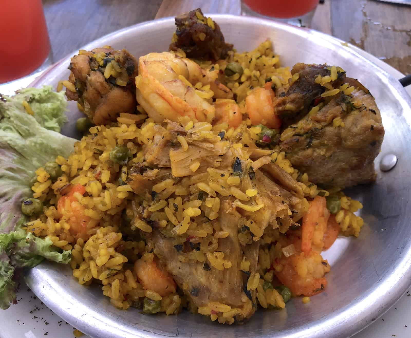 Paella at San Cayetano