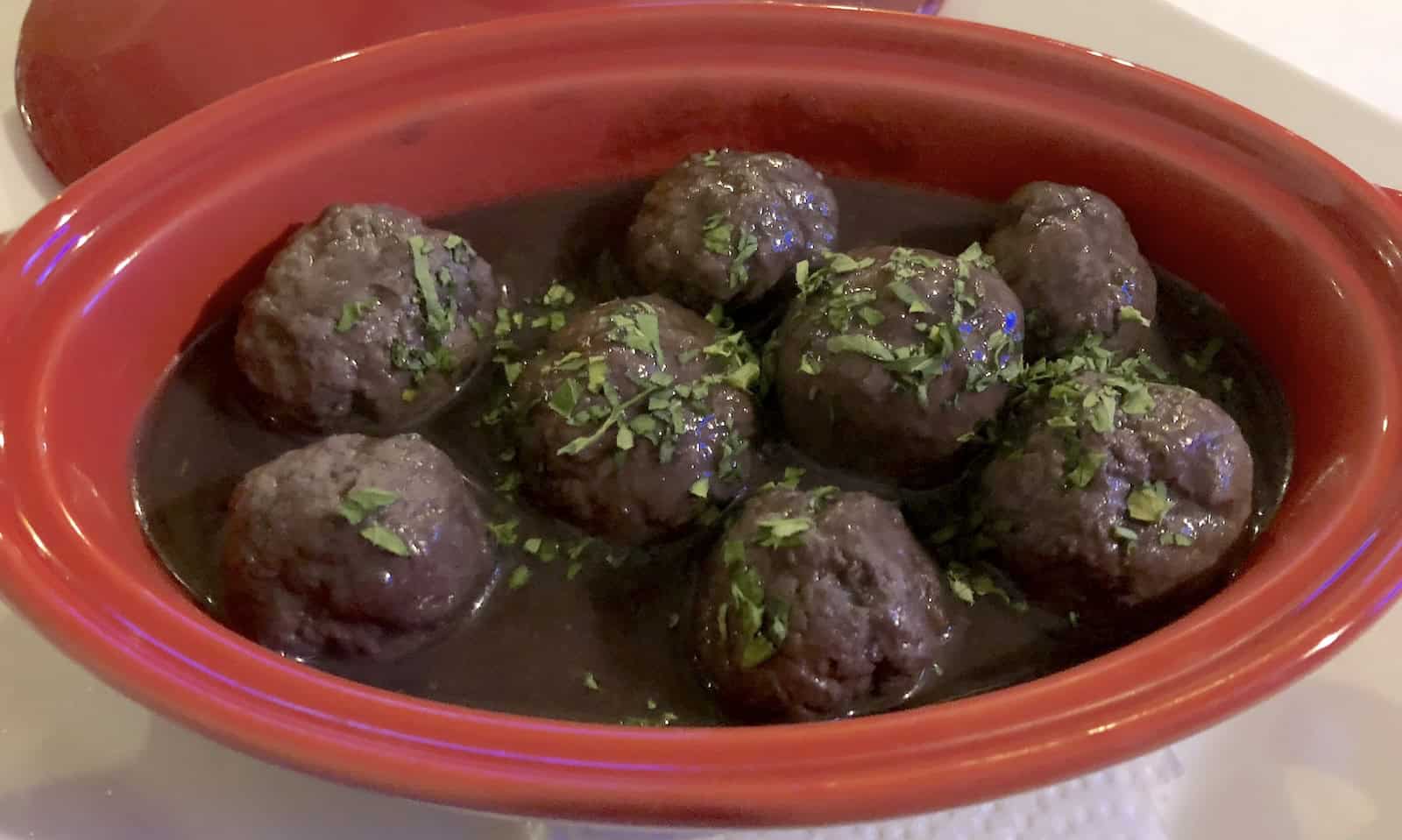 Meatballs at El Rincón Gourmet de la Villa