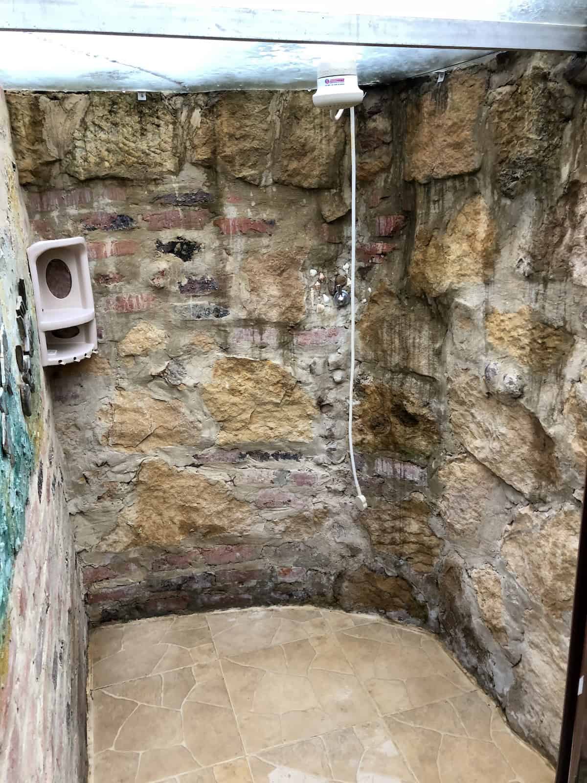 Shower at Little Glass House