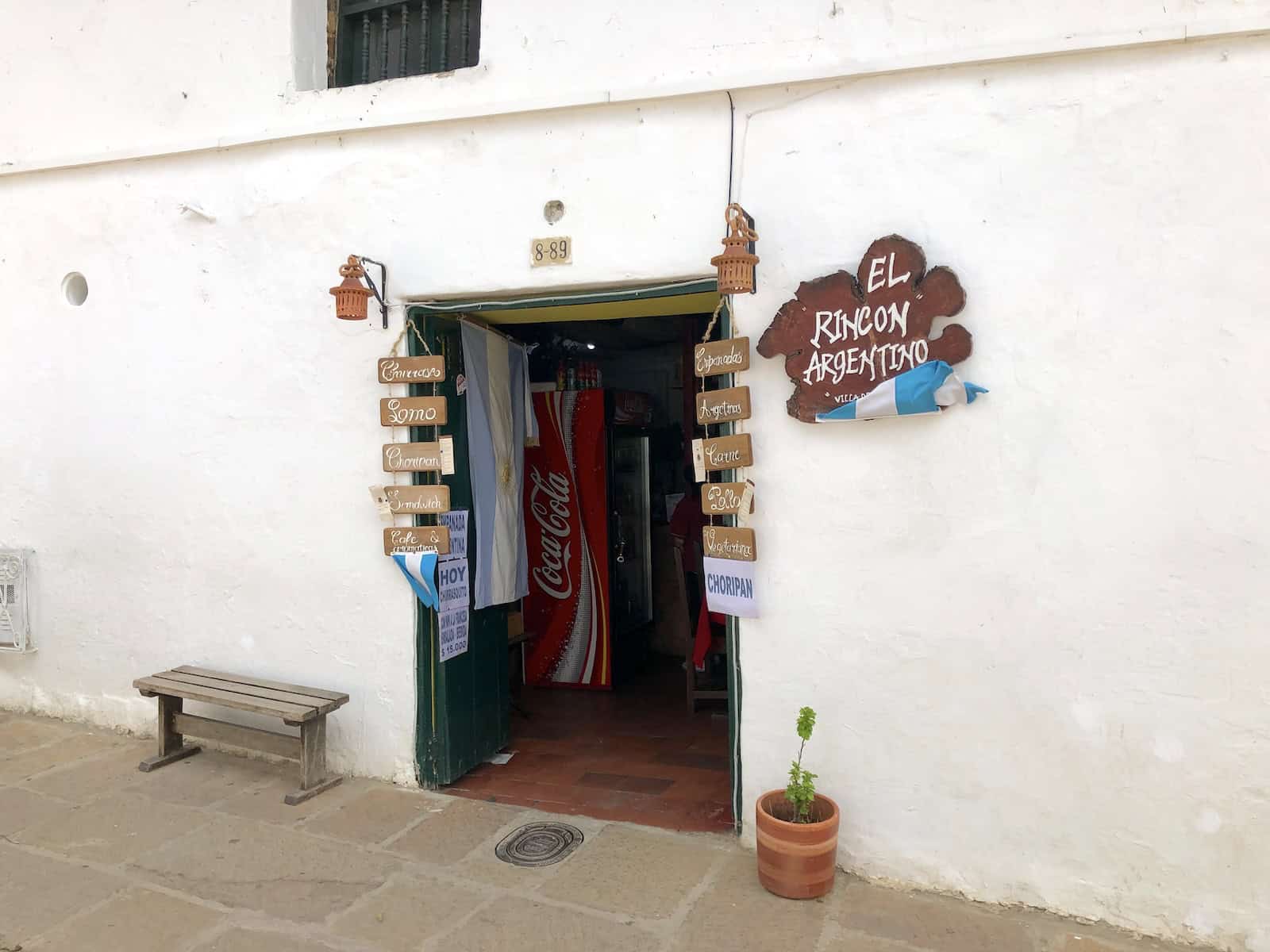 El Rincón Argentino in Villa de Leyva, Boyacá, Colombia