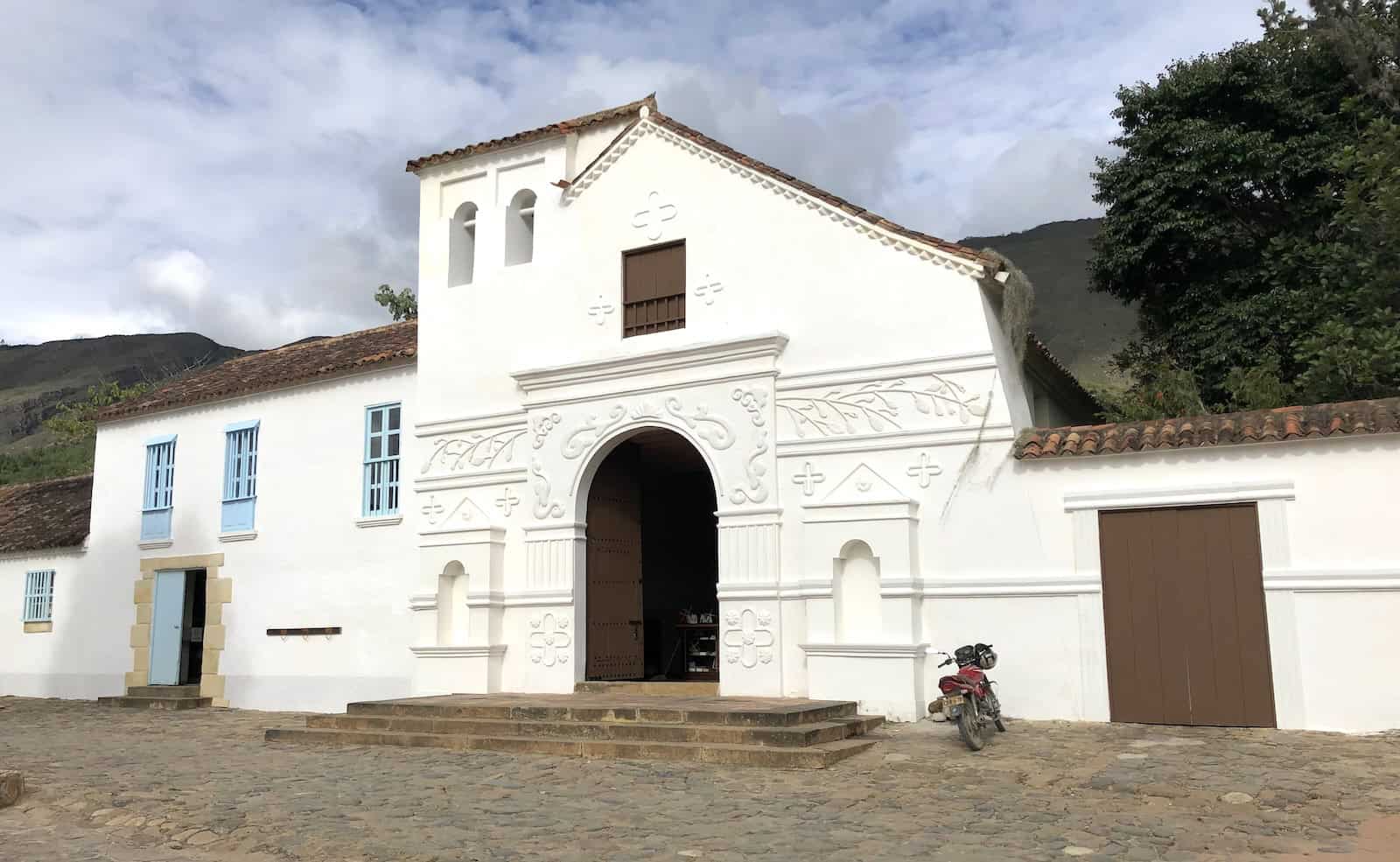 Church of San Agustín in Villa de Leyva, Boyacá, Colombia