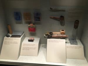 Items made by POWs at the National Prisoner of War Museum at Andersonville National Historic Site in Georgia