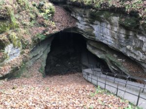 Historic entrance at Mammoth Cave National Park in Kentucky