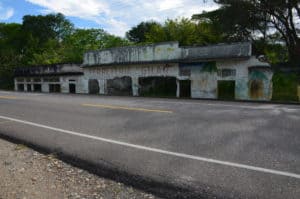A hardware store on the main highway in Armero, Tolima, Colombia