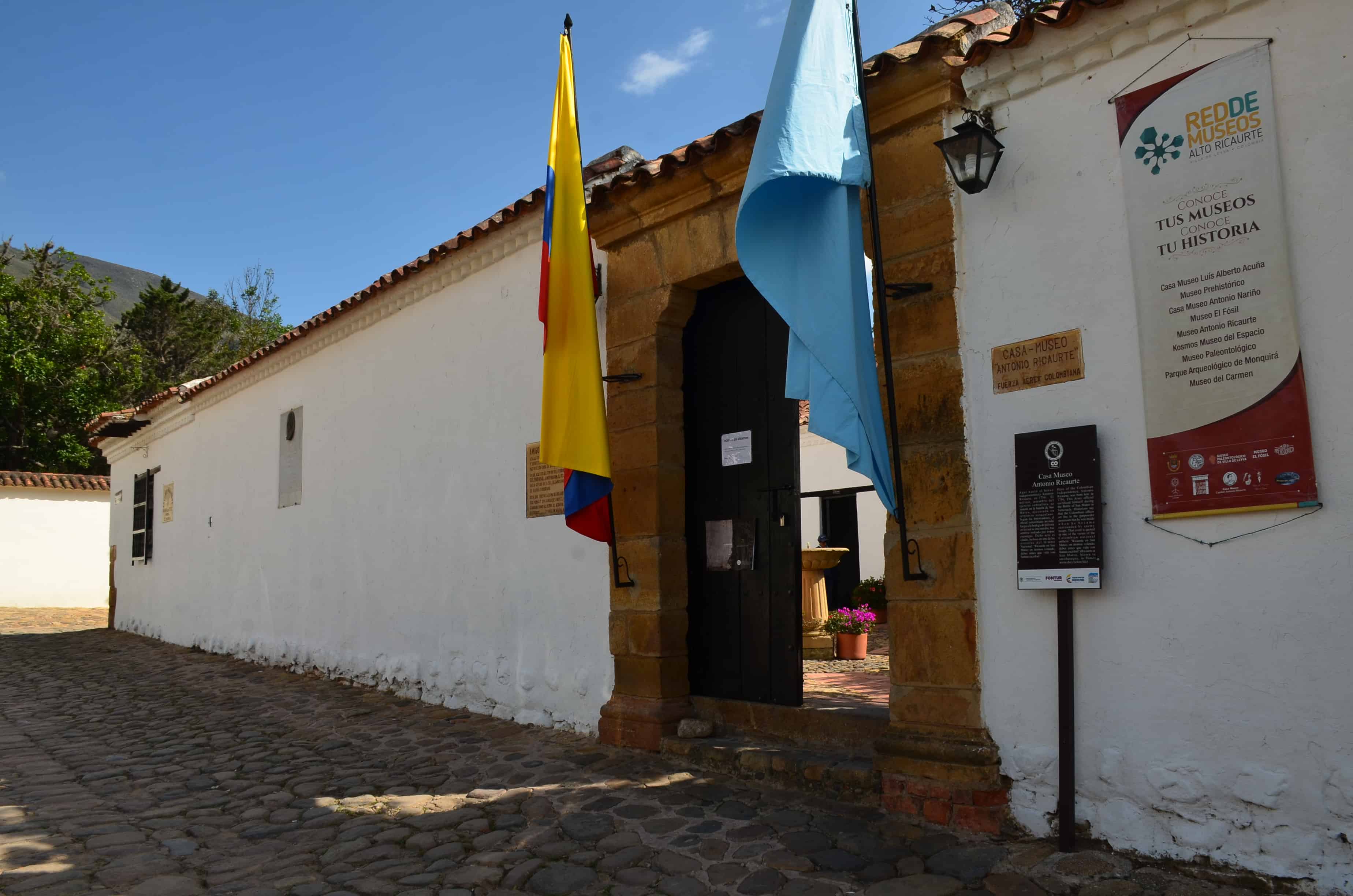 Antonio Ricaurte House Museum in Villa de Leyva, Boyacá, Colombia