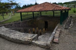 Tomb at El Infiernito near Villa de Leyva, Boyacá, Colombia