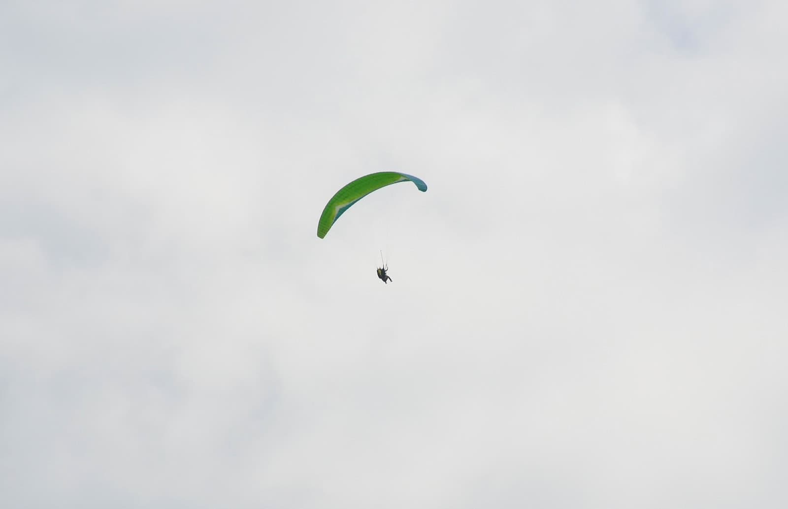 Paraglider over Buenavista, Quindío, Colombia